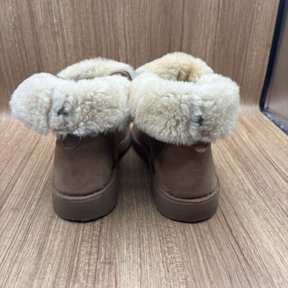 UGG QUINCY WOMEN ANKEL BOOTS SUEDE CHESTNUT US 9.5/ UK 7.5 /EU 40.5 - Picture 7 of 11